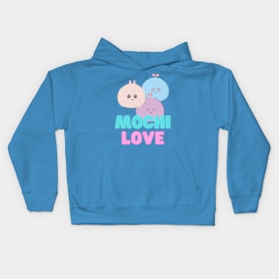 Mochi Love Mochi Lovers Kids Hoodie